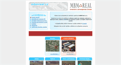 Desktop Screenshot of mbmreal.cz